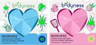 Badebombe Herz Neon sortiert BODYNESS