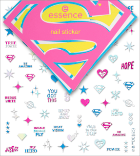 Nalepke za nohte Superman essence