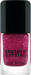 Top Coat Effect Crushed Crystal lak za nokte - 010 Amethyst Aura CATRICE