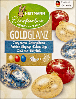 barvy na vejce Zlatý lesk HEITMANN Eierfarben