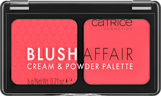 Paletka líceniek Blush Affair Cream & Powder - 010 Stunning Strawberry CATRICE