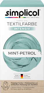 Textilfarbe intensiv Mint-Petrol Simplicol