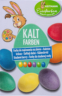barvy na vajíčka do studené vody HEITMANN Eierfarben