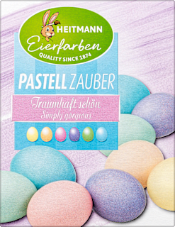 barvy na vajíčka pastelové HEITMANN Eierfarben
