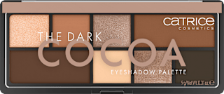 THE DARK COCOA paleta senki za oči CATRICE