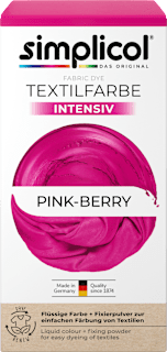 Textilfarbe intensiv Pink-Berry Simplicol