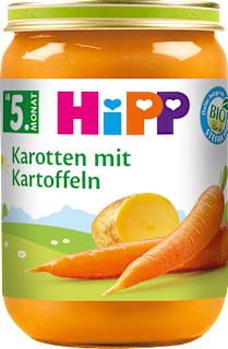 Gemüse Karotten mit Kartoffeln ab dem 5. Monat HiPP