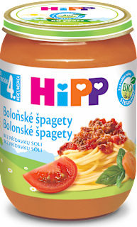 BIO příkrm Boloňské špagety HiPP
