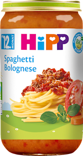 Menü Spaghetti Bolognese ab dem 12. Monat HiPP