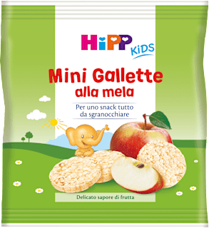 Mini gallette di riso alla mela HiPP