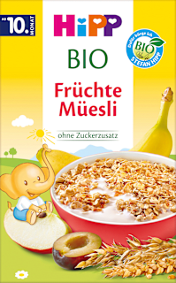 Kindermüsli Früchte ab dem 10. Monat HiPP