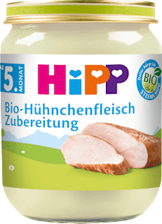 Hühnchenfleisch Zubereitung ab dem 5.Monat HiPP