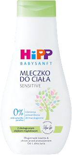Pielęgnacyjne mleczko dla dzieci  HiPP