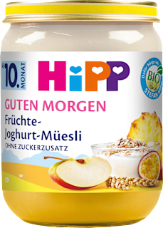 Frucht & Joghurt Müsli Guten Morgen ab dem 10. Monat HiPP