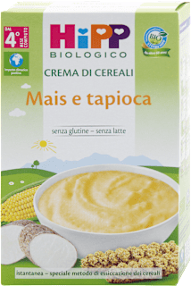 Crema mais e tapioca HiPP