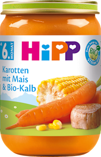 EKO mrkva i kukuruz s teletinom, 6 + mj HiPP