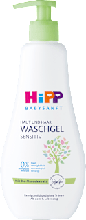 Baby Waschgel Haut & Haar sensitiv HiPP Babysanft