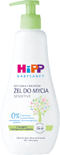 Żel do mycia ciała i włosów, od 1. dnia życia HiPP