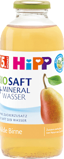 Saft Bio Milde Birne mit Mineralwassers still ab dem 5. Monat HiPP