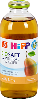 Saft Bio Milde Birne mit Mineralwassers still ab dem 5. Monat HiPP