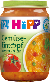 Menü Gemüse-Eintopf ab dem 12. Monat HiPP
