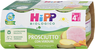 Omogeneizzato di prosciutto con verdure bio  HiPP