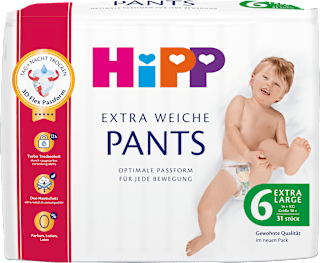 Pants Extra Weich Extra Large Gr. 6 (14+ kg) HiPP