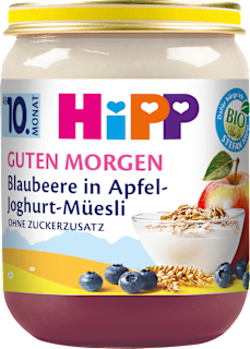 Frucht & Joghurt Blaubeere in Apfel-Joghurt-Müsli, ab dem 10.Monat HiPP