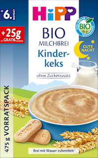 Abendbrei Milch Kinderkeks ab dem 6. Monat HiPP