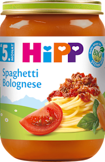 EKO spaghetti s povrćem i mesom - Bolognese, 5 + mj. HiPP
