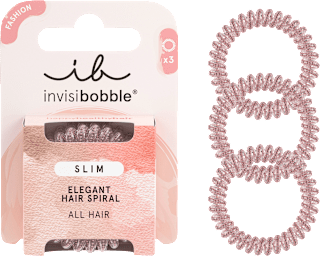 Haargummi Slim Pink Monocle invisibobble