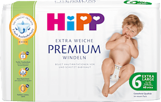 Windeln Extra Weich Premium Extra Large Gr. 6 (13+ kg) HiPP