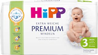Windeln Extra Weich Premium Midi Gr. 3 (6-10 kg) HiPP