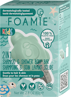 Tuhé sprchovacie mydlo pre deti 2v1 Mango Foamie
