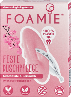 Festes Duschgel Kirschblüte & Reismilch Foamie