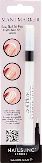 Nageldesign Stift Mani Marker White NAILS.INC