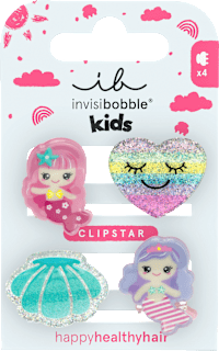Detské štipce do vlasov Clipstar - Mermaid Dreams invisibobble