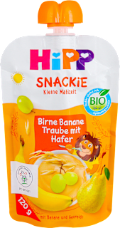 BIO Sport voćna zabava – kruška, banana, grožđe i ovas, 12+ meseci HiPP