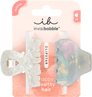 Štipce do vlasov - holografický invisibobble