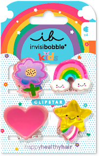 Detské štipce do vlasov - akrylové invisibobble