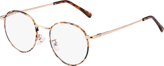 Fertig-Lesebrille Vollrand demi braun + 1,00 VISIOMAX