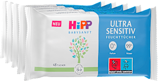 ULTRA SENSITIVE vlažne maramice (5x48 komada) HiPP Babysanft