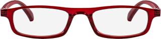 Fertig-Lesebrille Rot +3.00 VISIOMAX