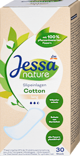 Slipeinlagen Cotton Lang nature Jessa
