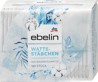 Wattestäbchen Nachfüllpack ebelin