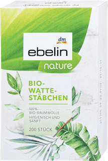 bio vatové tyčinky ebelin