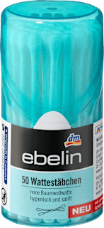 bavlněné vatové tyčinky ebelin