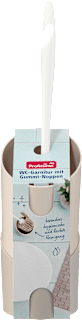 Gumena WC garnitura – bež Profissimo