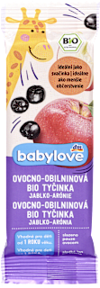 Bio ovocná tyčinka jablko-arónia babylove
