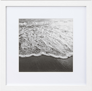 Bilderrahmen Solo 30x30 cm, weiß Paradies